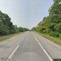 Disabled vehicle after collision on Route 490