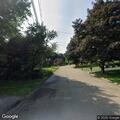 Tree limb blocking right lane on Orange Street