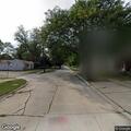 Officer checks for truck driven into woods