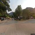 Truck blocking Oak Street in Ouray
