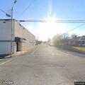 Train engine overturns on Maple Street