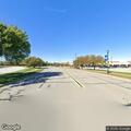 Vehicle crash with smoking car at Marketplace