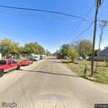 Traffic hazard from possible fence in roadway