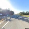 Vehicle stopped in inner lane near Newberry entrance