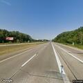 Rollover crash on westbound I-94 at M-43 median