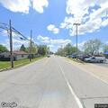 Person falls off bicycle and bleeds on road