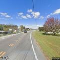 Single motorcycle crash off roadway on US 421