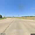 Woodchuck causing traffic hazard at intersection