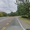 Car hits pole at Line Road and Holmdel Road