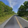 Tree and wires blocking Route 197 at Middle Road