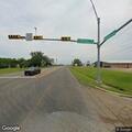 Disabled car at James Bowie Drive and McCoy