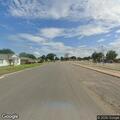 Trailer blocking roadway on Northwest Fourth Street