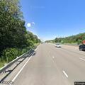 Injured deer in median on I-93 northbound