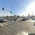 Minor traffic collision on East Florence Avenue