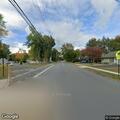 Disabled vehicle after crash on Palisades Avenue