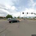 Bus and car collide at east Colfax and Laredo