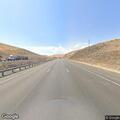 Disabled vehicle on curve of eastbound I-90