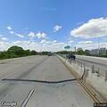 Abandoned car on I-895 southbound shoulder