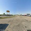 Officer removes lawn chairs blocking roadway