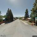 Dog left in van in sun at Creede intersection