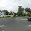Traffic stop behind store on Laurel Street