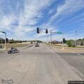 Single-car crash with possible head injury