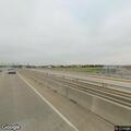 Silver tank blocking lane on toll expressway