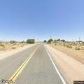 Vegetation fire with black smoke in Newberry Springs