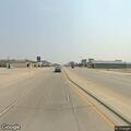 Traffic stop on Highway 10 at roadway split