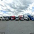 Man trespassing in trucks at travel center