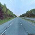Pedestrian walking along highway reported as hazard