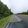 Highway crash with driver feeling faint