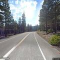 Campfire left smoking near Mammoth Scenic Loop