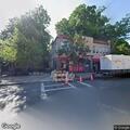 Bus brakes hard after vehicle cuts in on Fifth Avenue