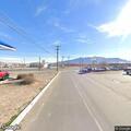 Traffic stop on black Nissan Odyssey