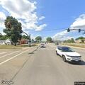 Traffic backup from church food giveaway event