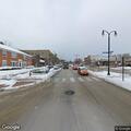 Traffic stop on red Honda on Woodburn Street
