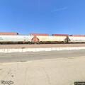 Vehicle fire beside train tracks in Victorville