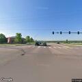 Traffic stop involving silver Subaru Outback