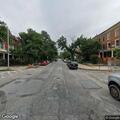 Trash can fire at 26th Street and Calvert