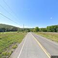 Low hanging wire blocks lane on Route 21