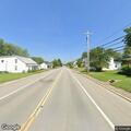 Traffic stop on blue Ford sedan in Hamersville