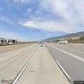 Windshield damaged by debris on I-15 in Centerville