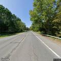 Low hanging power line over road in New Lebanon