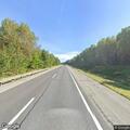 Abandoned vehicle reported near Sherman exit