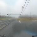 Two-vehicle crash with wildlife boat blocking roadway