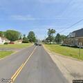 Vehicle hits power line on Central Street