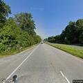 Welfare check on man walking dog in roadway