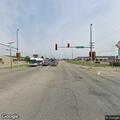 Traffic stop on white pickup at Dirksen and Northfield