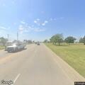 Large TV stand reported as road hazard